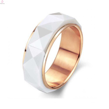 Korean Wholesale Saudi Micron Gold Plated Ceramic Ring